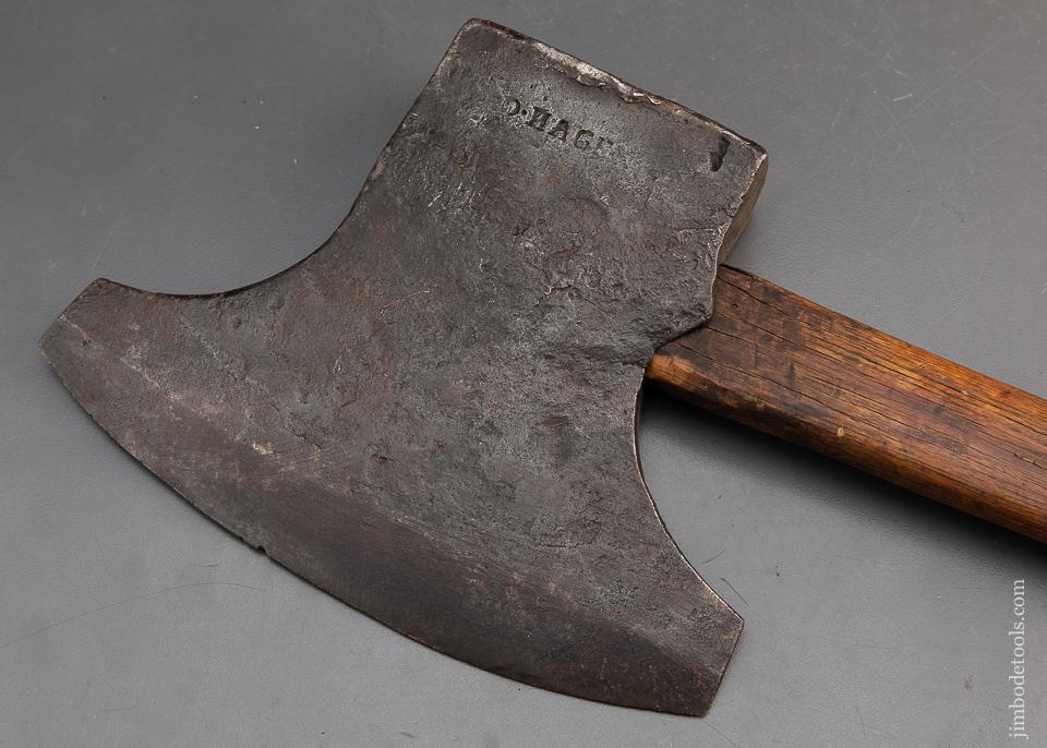 Early & Unusual! Handforged Axe by "D HAGE" - 94321