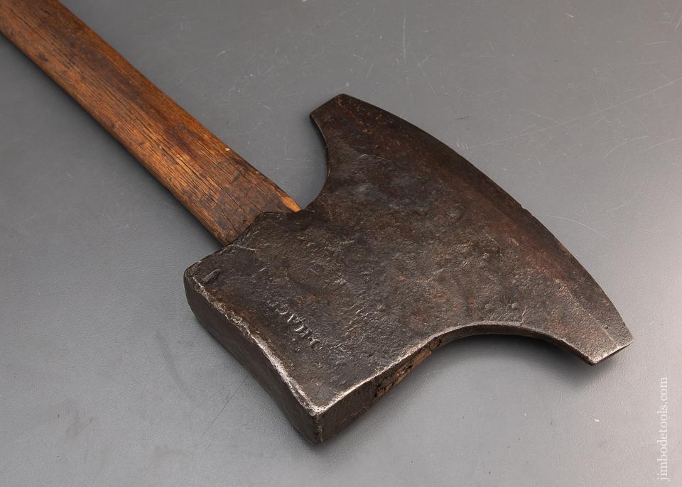 Early & Unusual! Handforged Axe by "D HAGE" - 94321
