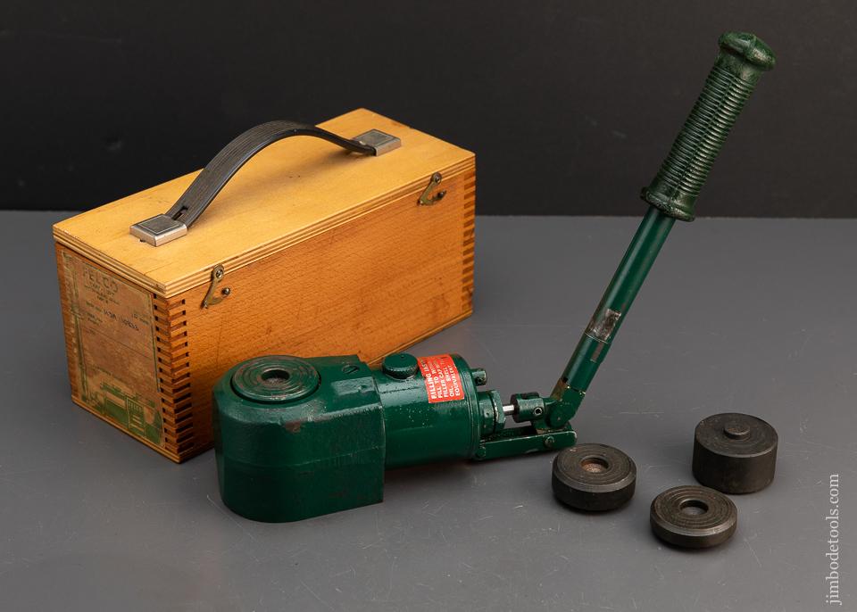 Near Mint! FELCO Miniature Precision Ten Ton Jack in Original Box - 94371