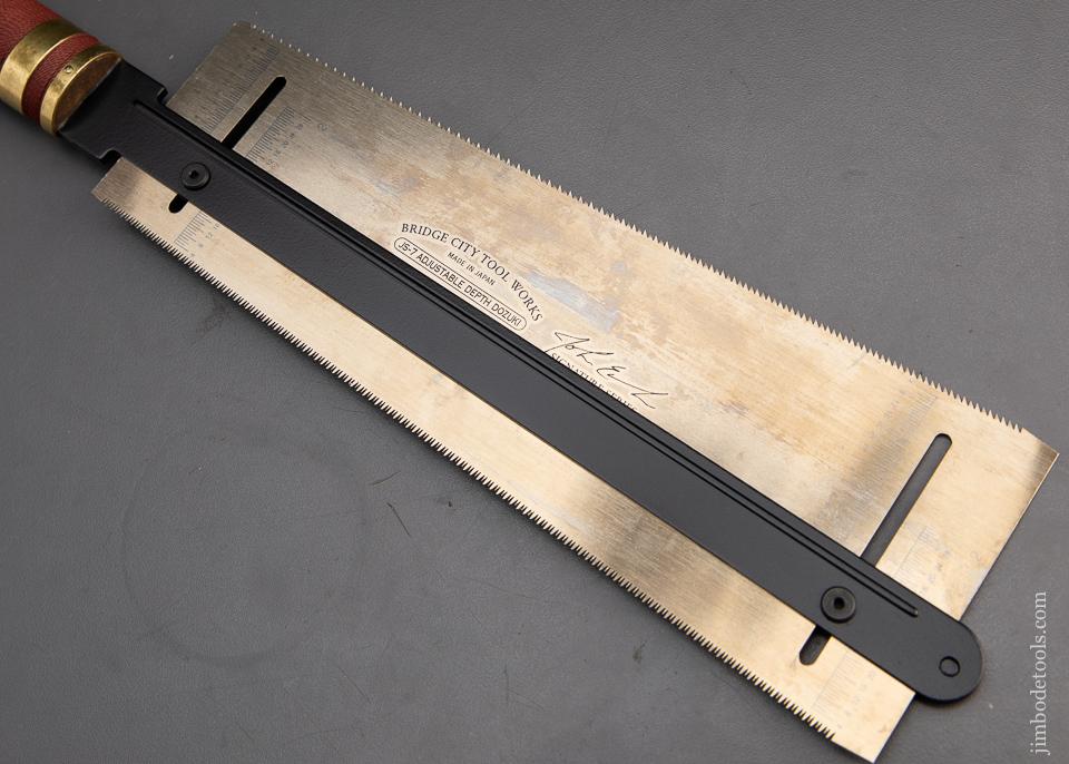 Dead Mint! BRIDGE CITY TOOL WORKS JS-7 Adjustable Depth Dozuki in Original Package - 94372