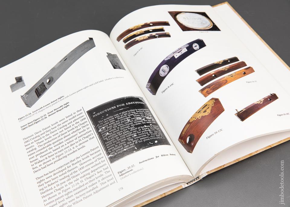 SIGNED Book:  AMERICAN LEVELS AND THEIR MAKERS, VOLUME I, NEW ENGLAND by Don Rosebrook - 94375