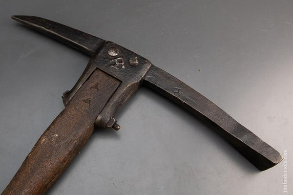 MONSTER Pick Axe with Masonic Symbol - 94385
