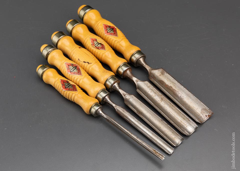 BRACHT Five Gouge Set Probably UNUSED - 94294