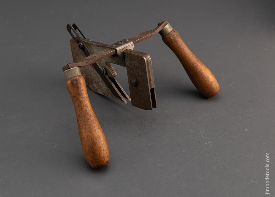 RARE Double Iron Grasshopper Plow Plane by SANDUSKY - 94397