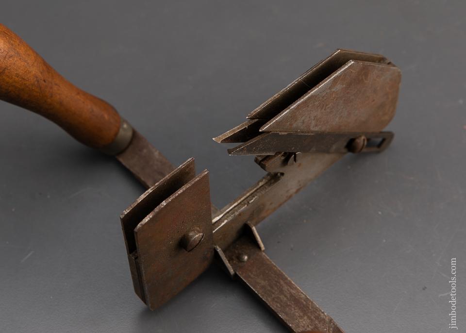RARE Double Iron Grasshopper Plow Plane by SANDUSKY - 94397