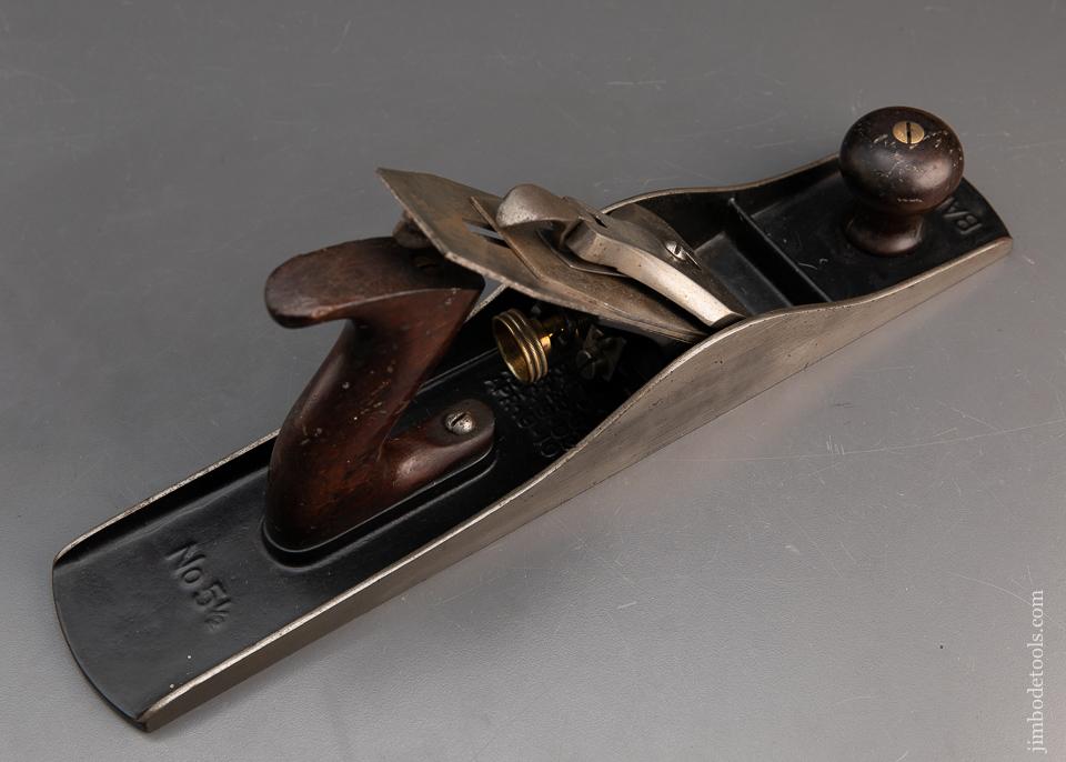 Excellent! STANLEY No. 5 1/2C Jumbo Jack Plane Type 11 circa 1910-18 - 94448