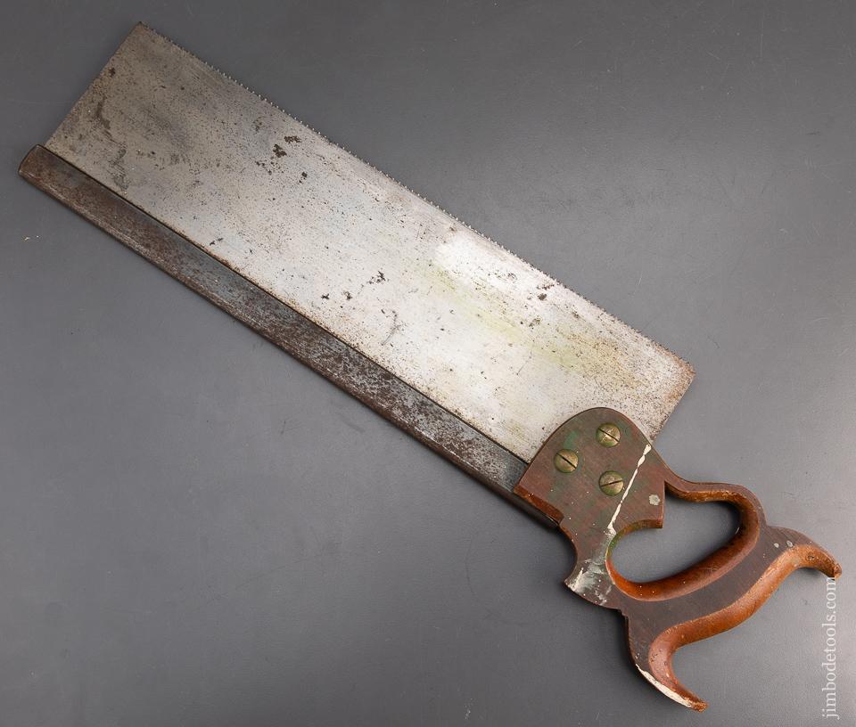 Near Mint With Label! DISSTON Sixteen inch Carcass Saw - 94477