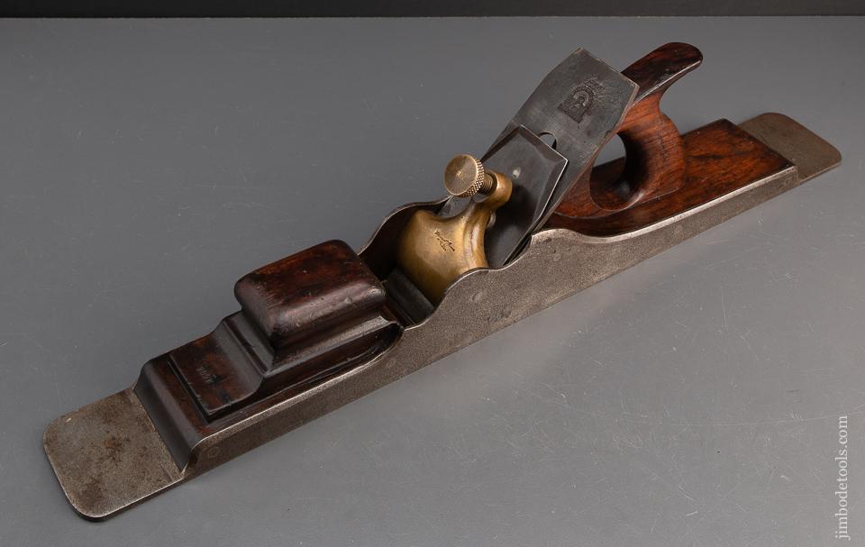 Rare & Fine! 23 1/2 inch SPIERS AYR No. 2 Jointer Plane in Dovetailed Steel with Dazzling Rosewood Infill! Circa 1840-1937 - EXCELSIOR 94480