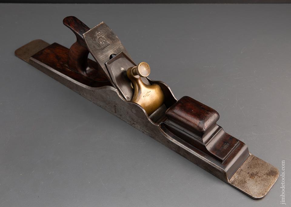 Rare & Fine! 23 1/2 inch SPIERS AYR No. 2 Jointer Plane in Dovetailed Steel with Dazzling Rosewood Infill! Circa 1840-1937 - EXCELSIOR 94480