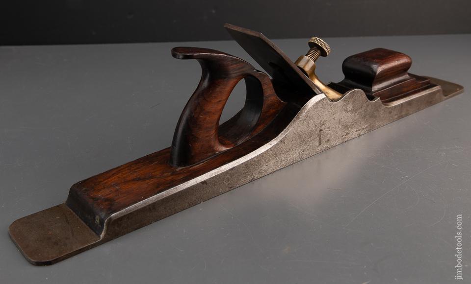 Rare & Fine! 23 1/2 inch SPIERS AYR No. 2 Jointer Plane in Dovetailed Steel with Dazzling Rosewood Infill! Circa 1840-1937 - EXCELSIOR 94480