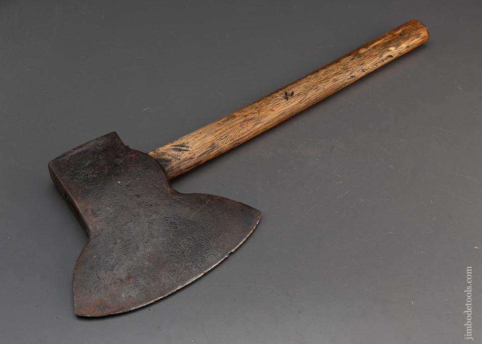 Early Double Bevel Hewing Axe - 94517