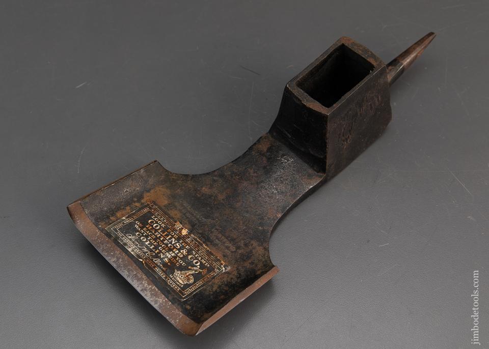 New Old Stock COLLINS Ships Adze Lipped with Original Paint and Label - 94519