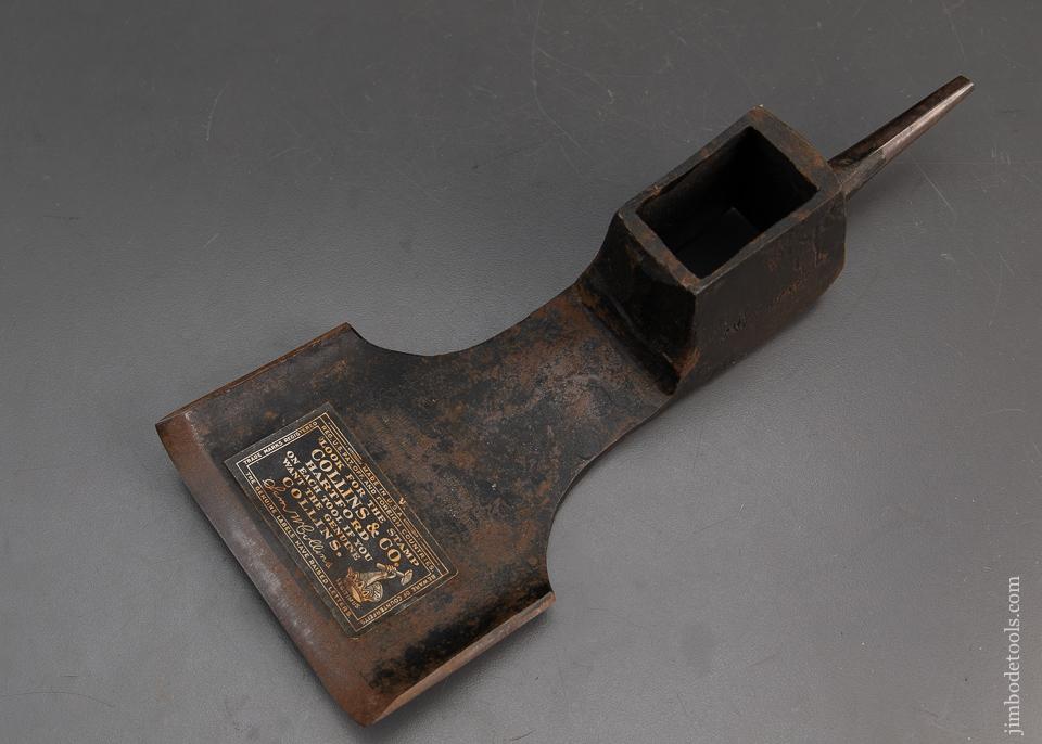 New Old Stock COLLINS Ships Adze Lipped with Original Paint and Label - 94520