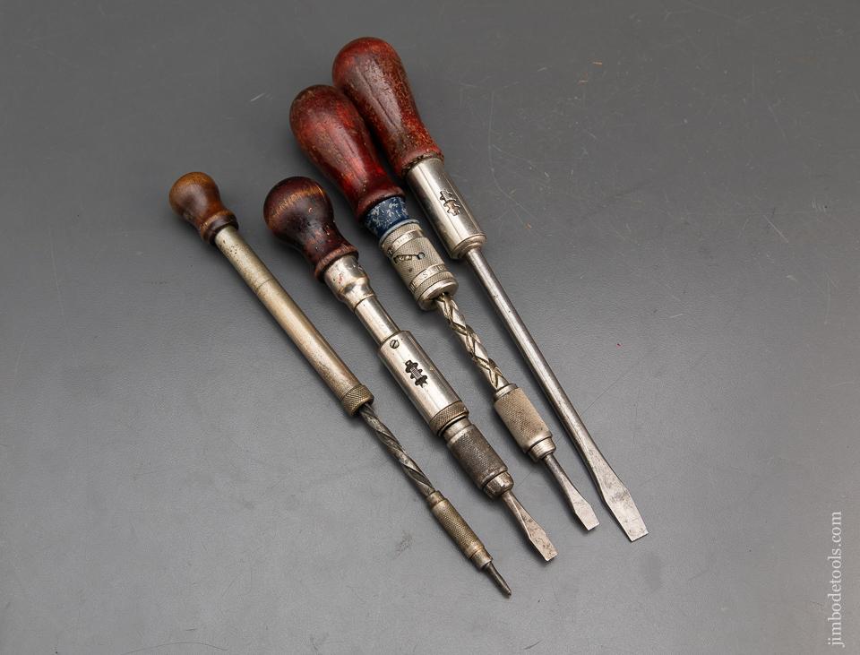 Collection of 4 Spiral Screwdrivers - 94523