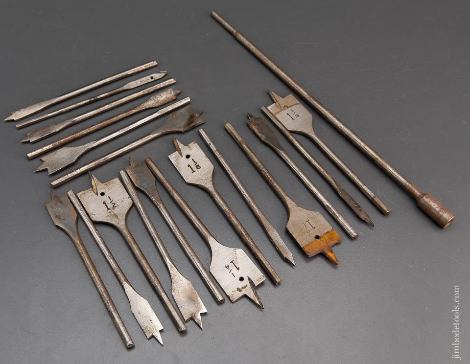 Set of 18 Wood Boring Bits with Extension IRWIN - 94524