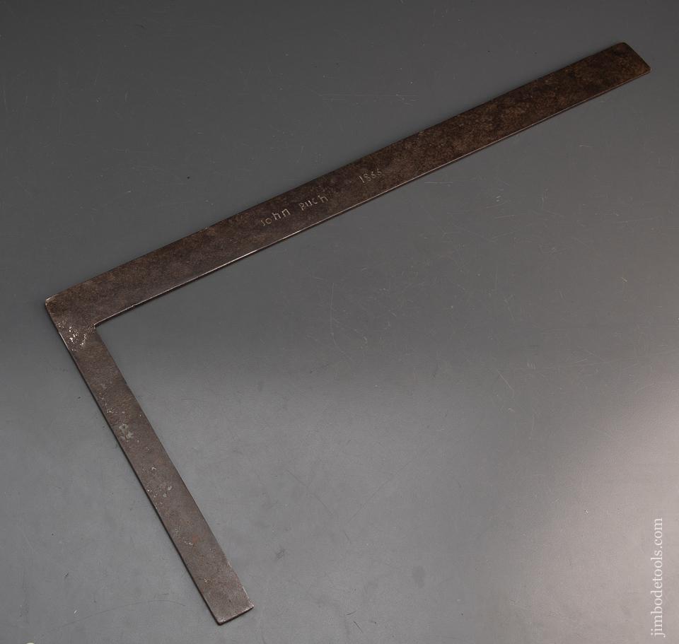 Hand Stamped Steel Framing Square Dated 1833 - 94527