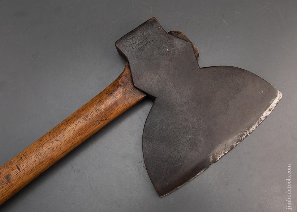 WM. BEATTY Excellent Double Bevel Hewing Axe - 94528