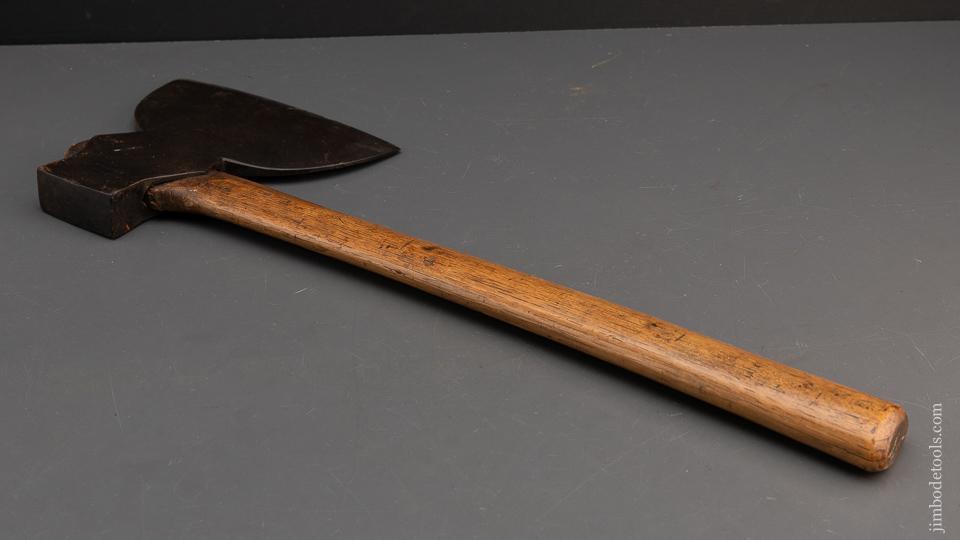 WM. BEATTY Excellent Double Bevel Hewing Axe - 94528