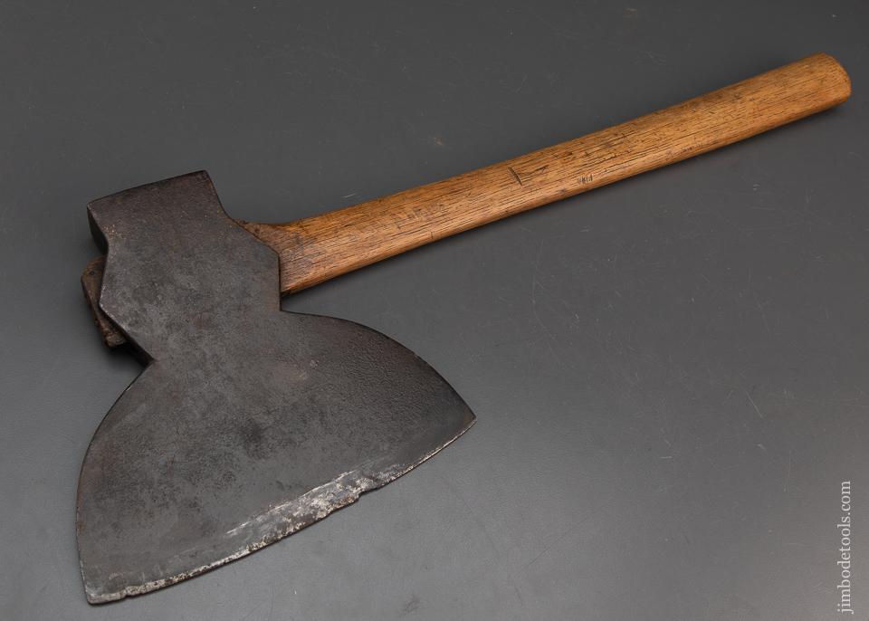 WM. BEATTY Excellent Double Bevel Hewing Axe - 94528