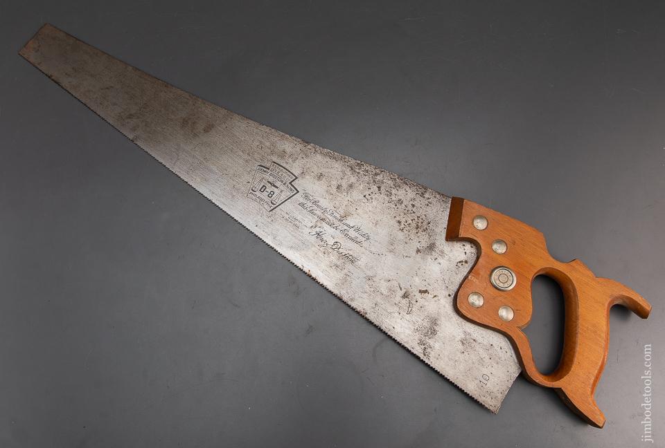 Unused DISSTON D-8 Handsaw - 94537
