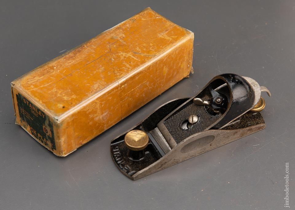 STANLEY 9 1/4 Block Plane Little Used in its Original Box - 94543