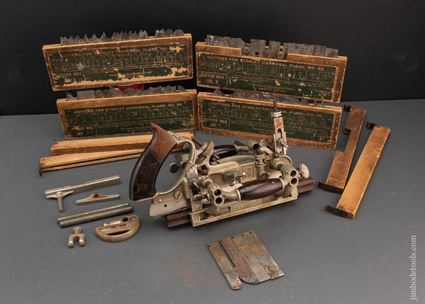 Fine STANLEY No. 55 combination Plane Complete - 94597