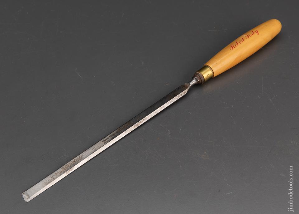 Near Mint 1/2 inch SORBY Boxwood Handled Paring Chisel - 95605