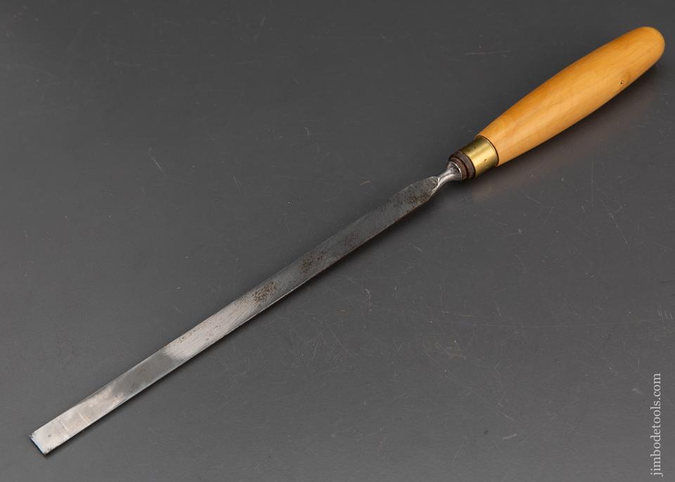 Near Mint 1/2 inch SORBY Boxwood Handled Paring Chisel - 95605