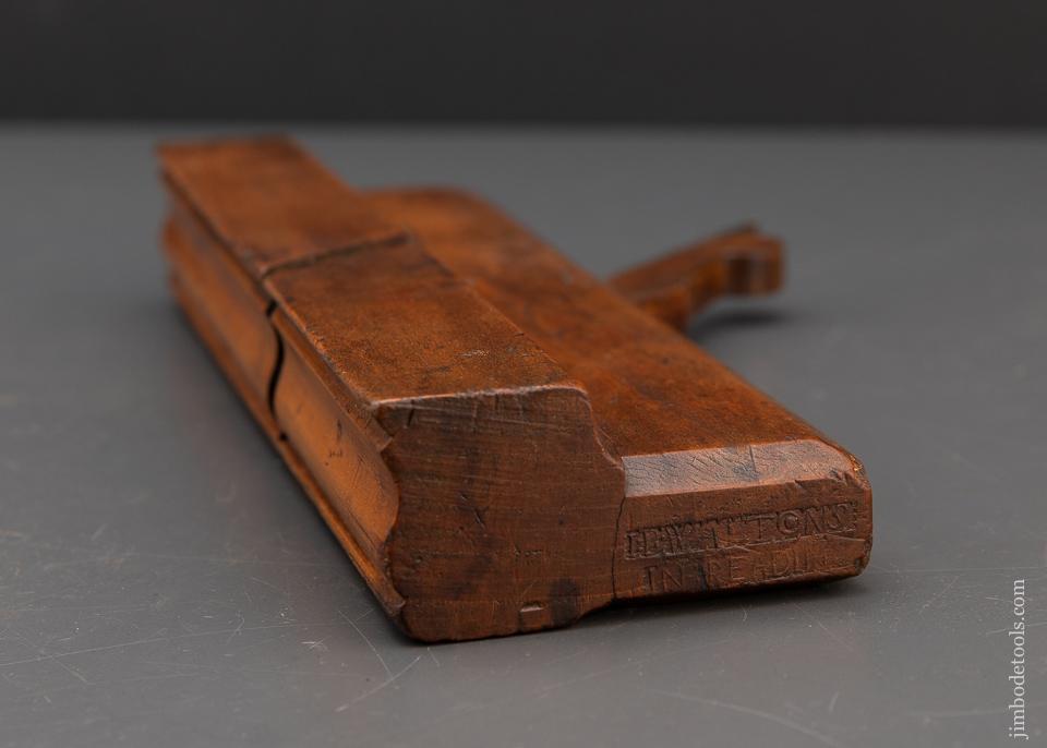 FINE Molding Plane by I:B:WALTONS circa 1771  4 STARS **** - 94619