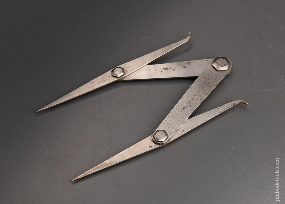 STARRETT 8 Inch Combination Calipers and Dividers - 94654