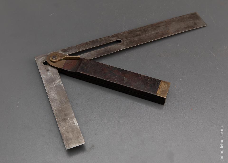 Rare STANLEY NO. 24 Combination Bevel and Square - 94668