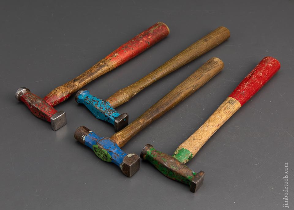 Four Good Metal Forming Hammers - 94669