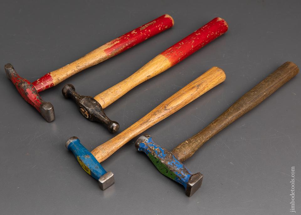 Four Good Metal Forming Hammers - 94670