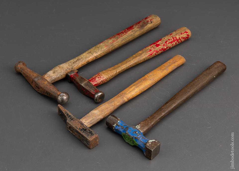 Four Good Metal Forming Hammers - 94671