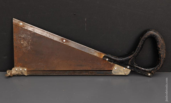 EDISON STEEL WORKS Rare Patented Hack Saw - 94673