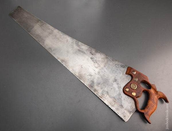 Big 28  inch DISSTON D-8 Rip Handsaw - 94686