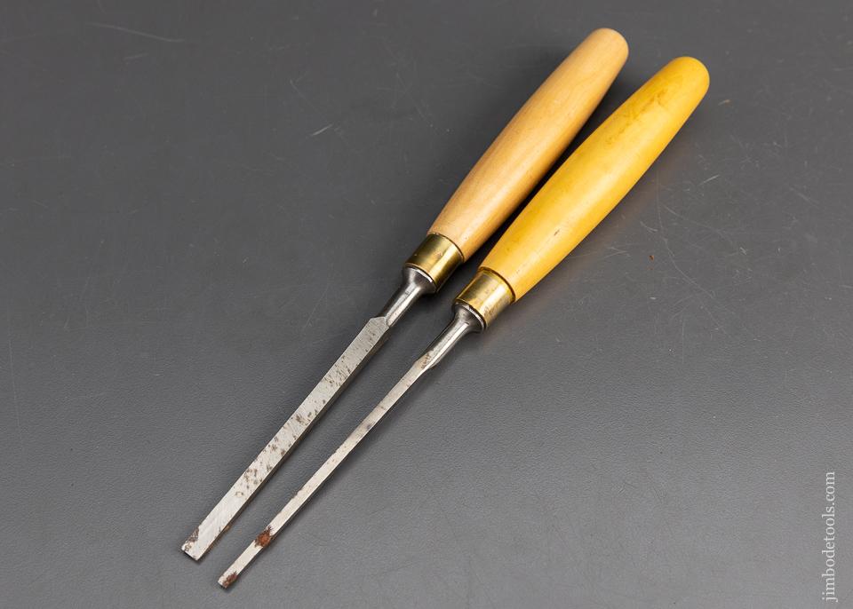 Mint Pair of MARPLES Boxwood Handle Chisels - 94697