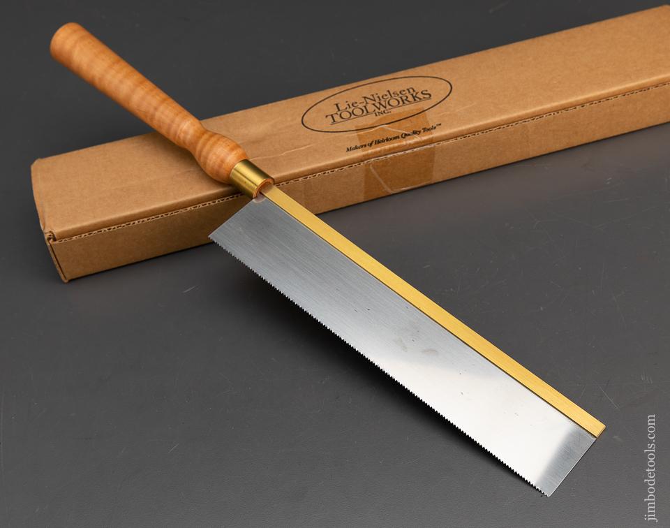 Mint LIE-NIELSEN Dovetail Saw in its Original Box - 94721