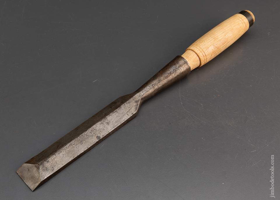 Super Bevel Back 1 1/2 inch Heavy Framing Chisel by GEO. PARR Buffalo NY - 94724