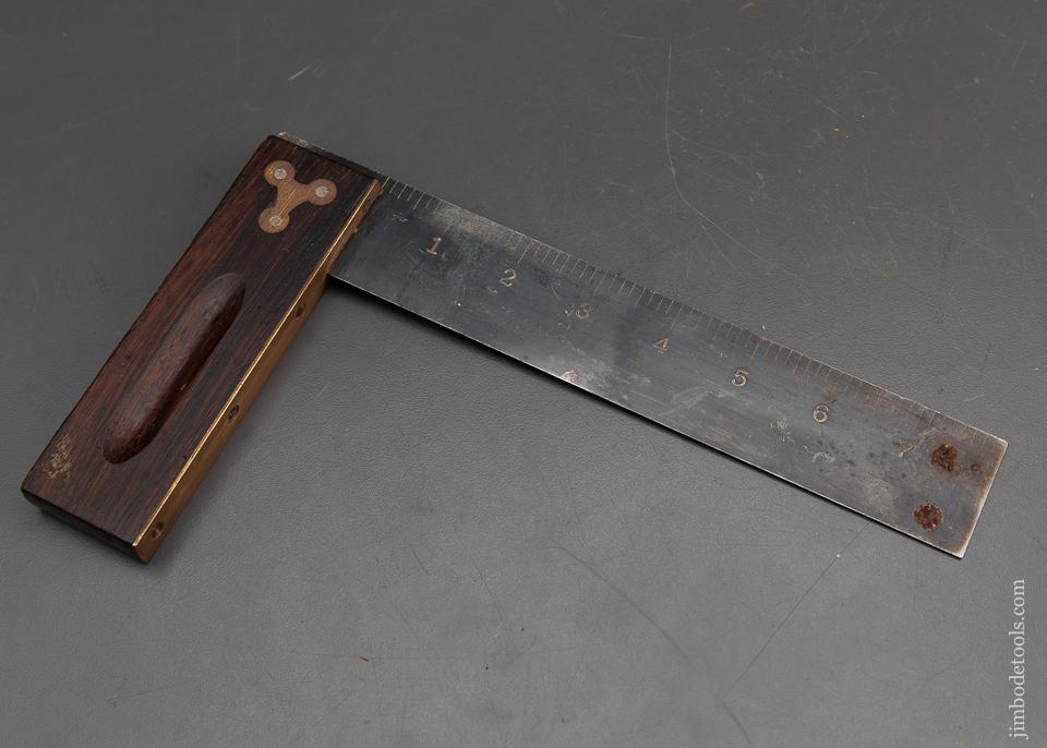 Fine STANLEY No. 20 Rosewood Try Square 8 Inch - 94735