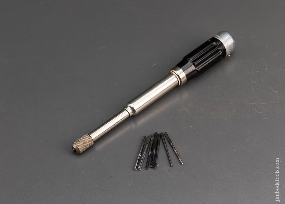 MILLERS FALLS No. 188A Automatic Push drill with all 8 bits - 94744