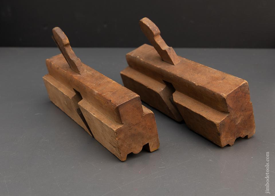 S.F. WILLARD ROXTON POND 1 3/4 inch Matched Casement Moulding Planes - 94747