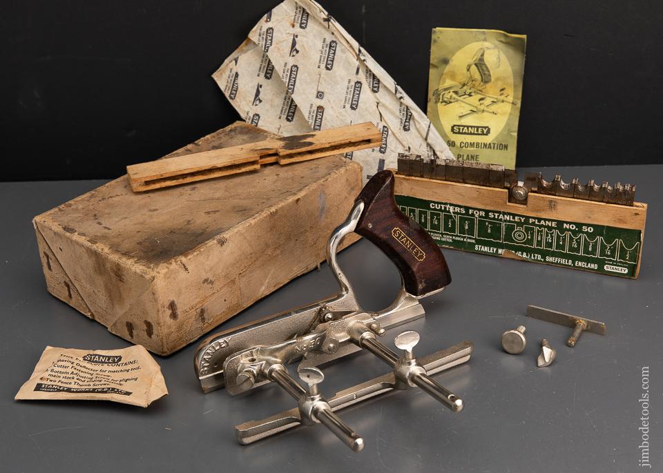 STANLEY NO. 50  Combination Plane 100% Complete - 94764