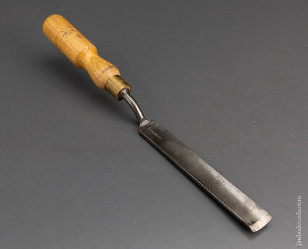 Fine MARPLES 1 1/4 inch Crank Neck Pattern Makers Gouge - 94765