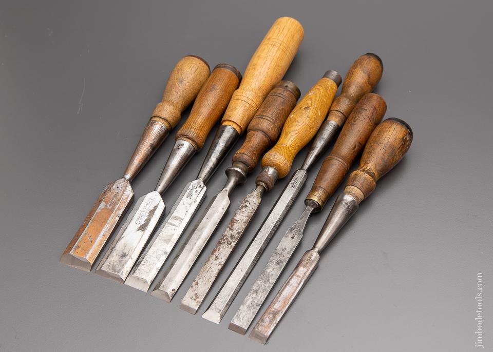 8 Assorted Good Chisels - 94811
