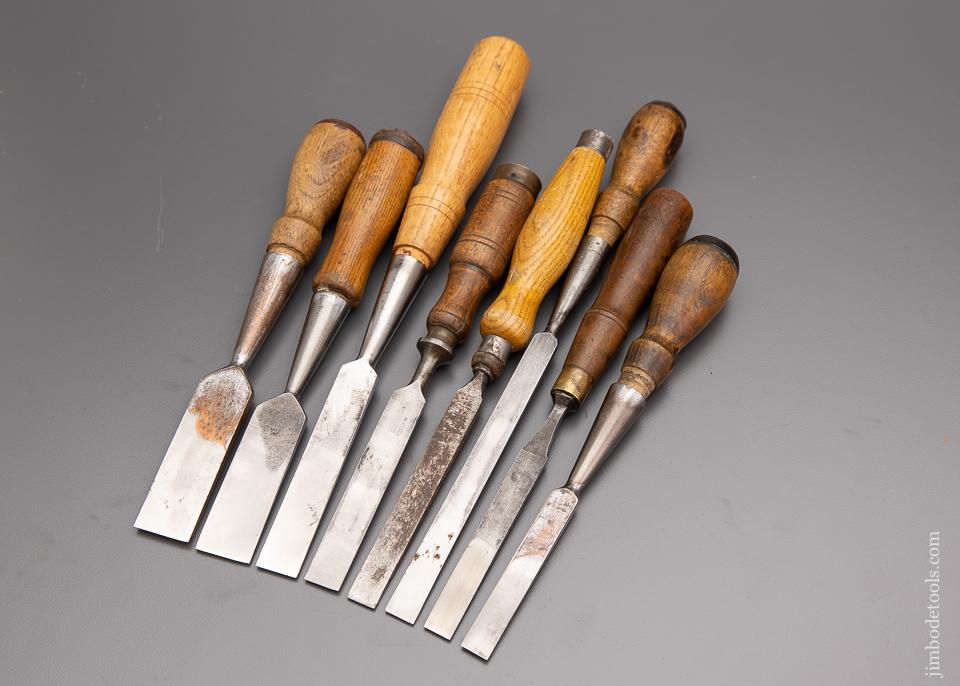 8 Assorted Good Chisels - 94811