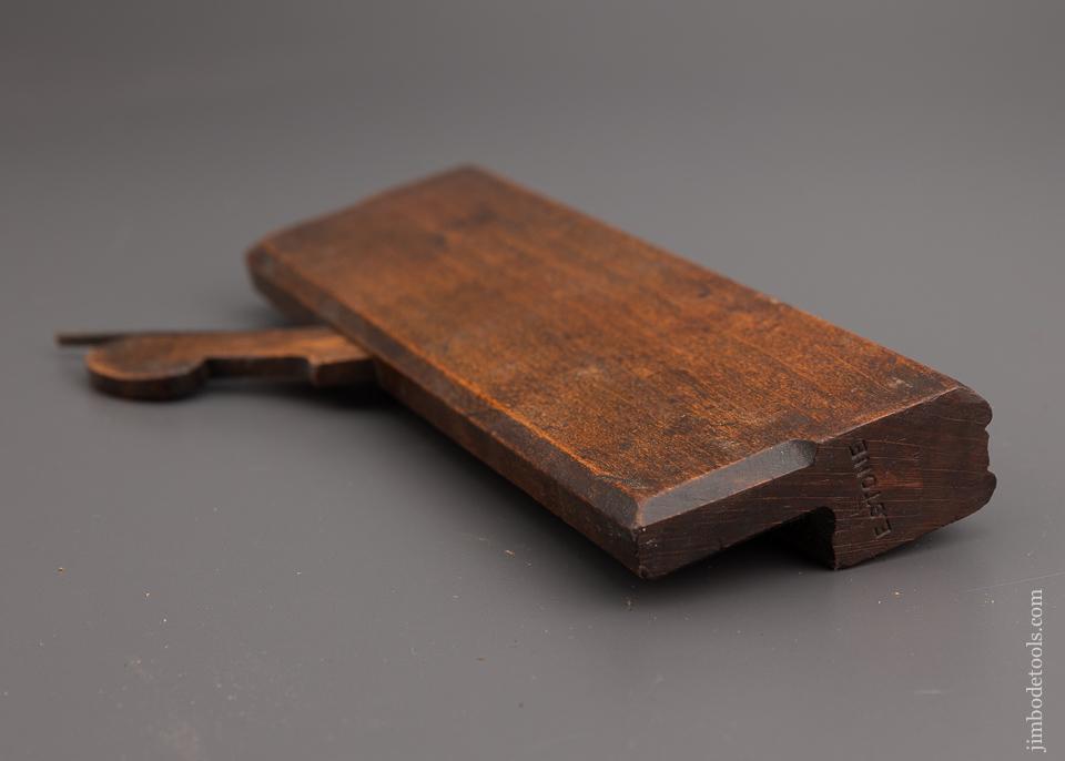 Fine Fenced Quarter Round Moulding Plane Unmarked - 94838