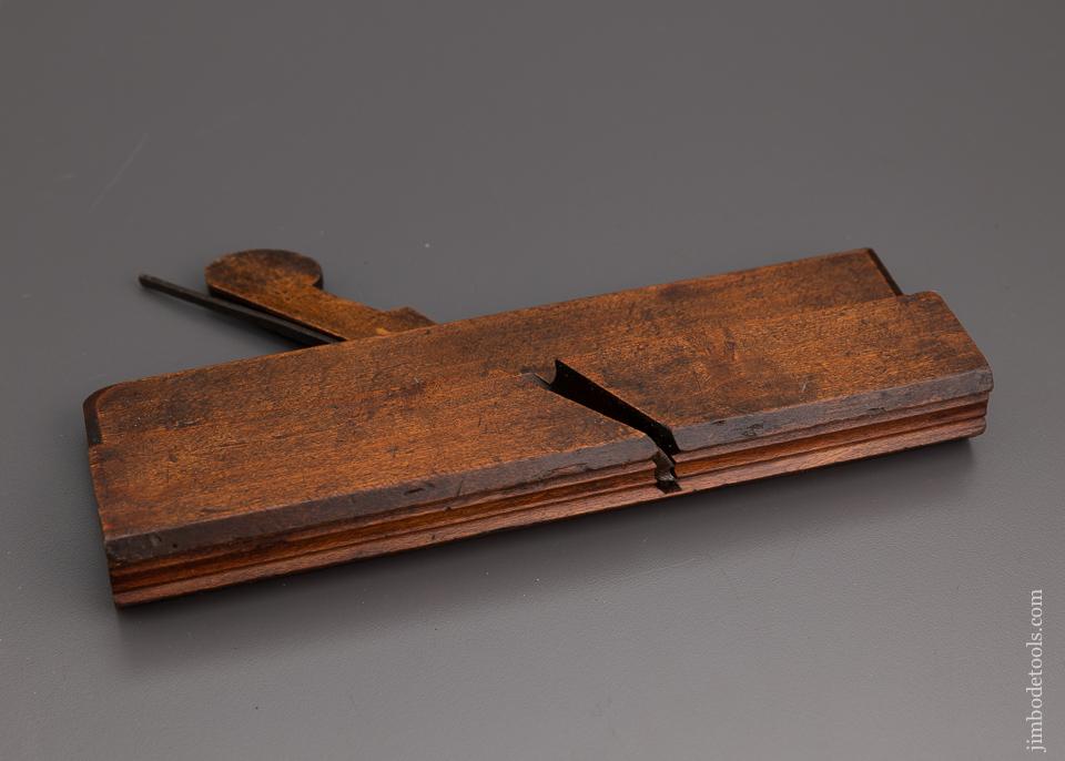 Fine Fenced Quarter Round Moulding Plane Unmarked - 94838