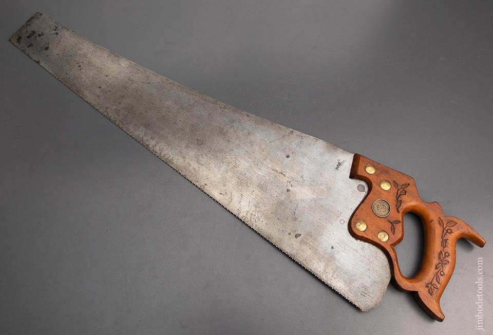 Rare ATKINS No. 52 No. Set Hand Saw - 94851