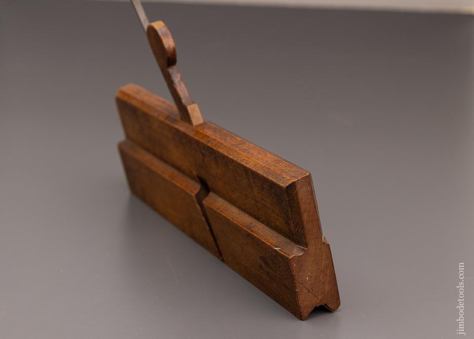 Fine Delicate Quarter round Moulding Plane Fenced Cabinet Pitch - 94860